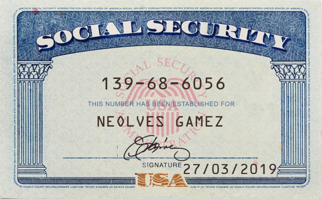 Social Security Number application services